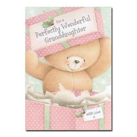 Wonderful Granddaughter Forever Friends Card